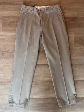 Polo Ralph Lauren, Prospect Classic Khaki Trousers, Preppy Business Casual 36x34
